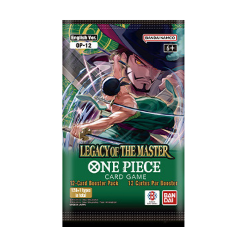 One Piece Card Game - Legacy of the Master Booster Pack OP12 - Gifts for Geeks Leicester