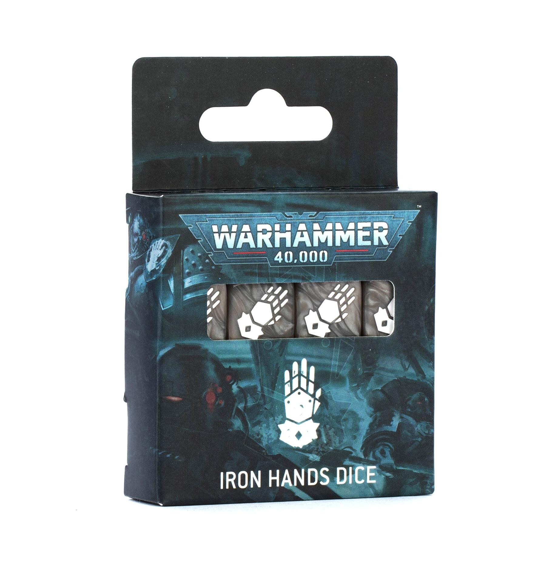 WARHAMMER 40000: IRON HANDS DICE 2025 - Gifts for Geeks Leicester