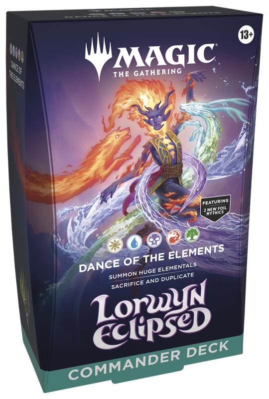 MTG Lorwyn: Eclipsed Commander Deck: Dance of The Elements - Gifts for Geeks Leicester