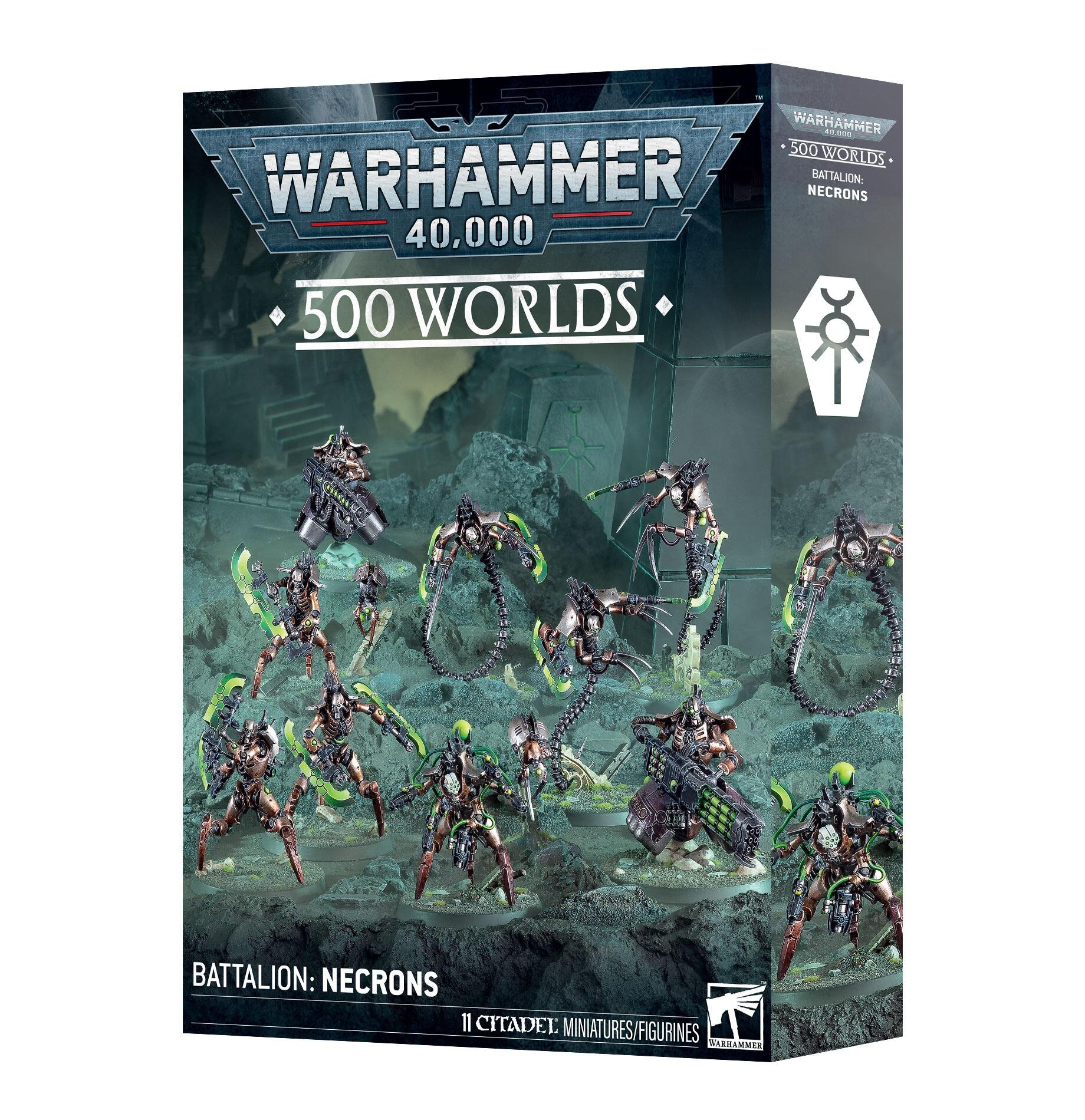 500 WORLDS BATTALION: NECRONS - Gifts for Geeks Leicester