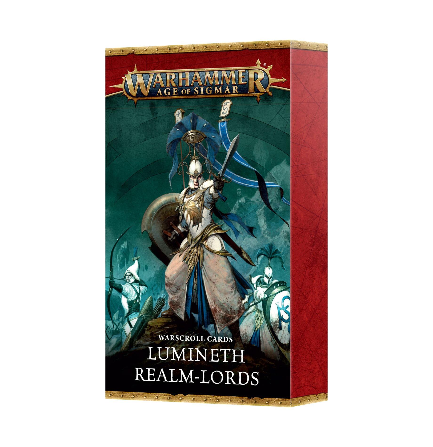 WARSCROLL CARDS: LUMINETH REALMLORDS ENG - Gifts for Geeks Leicester