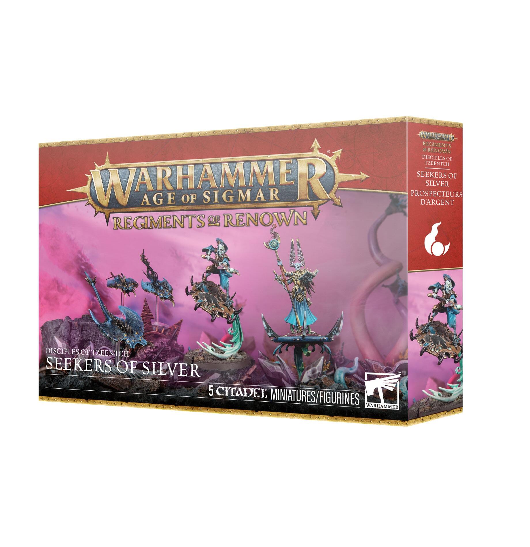 DISCIPLES OF TZEENTCH: SEEKERS OF SILVER - Gifts for Geeks Leicester