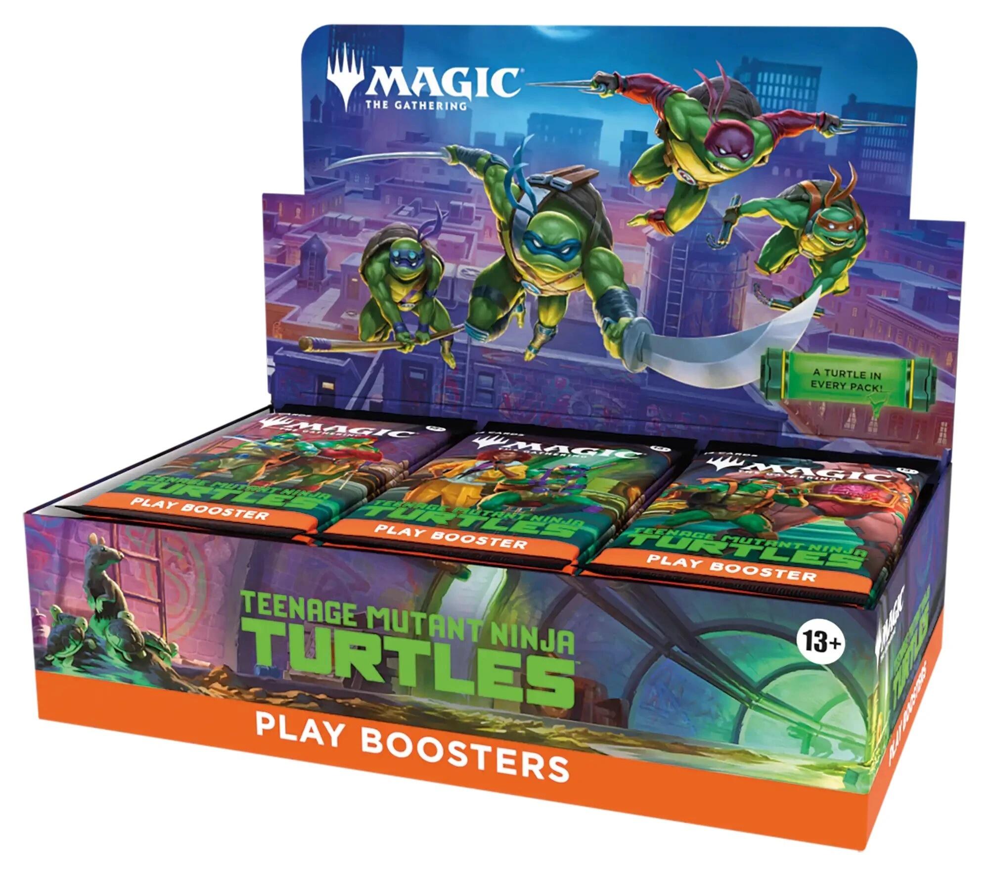 MTG TMNT Teenage Mutant Ninja Turtles Play Booster Display Box - Gifts for Geeks Leicester