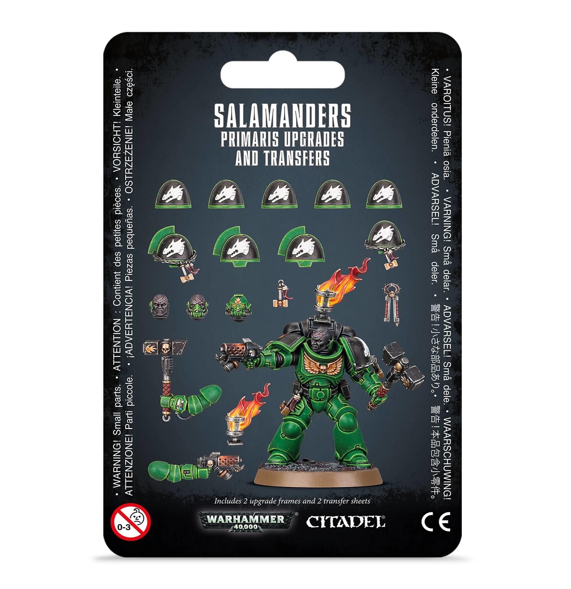 Salamanders Primaris Upgrades & Transfers - Gifts for Geeks Leicester