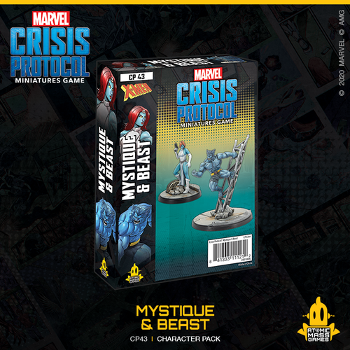 Marvel Crisis Protocol: Mystique and Beast - Gifts for Geeks Leicester