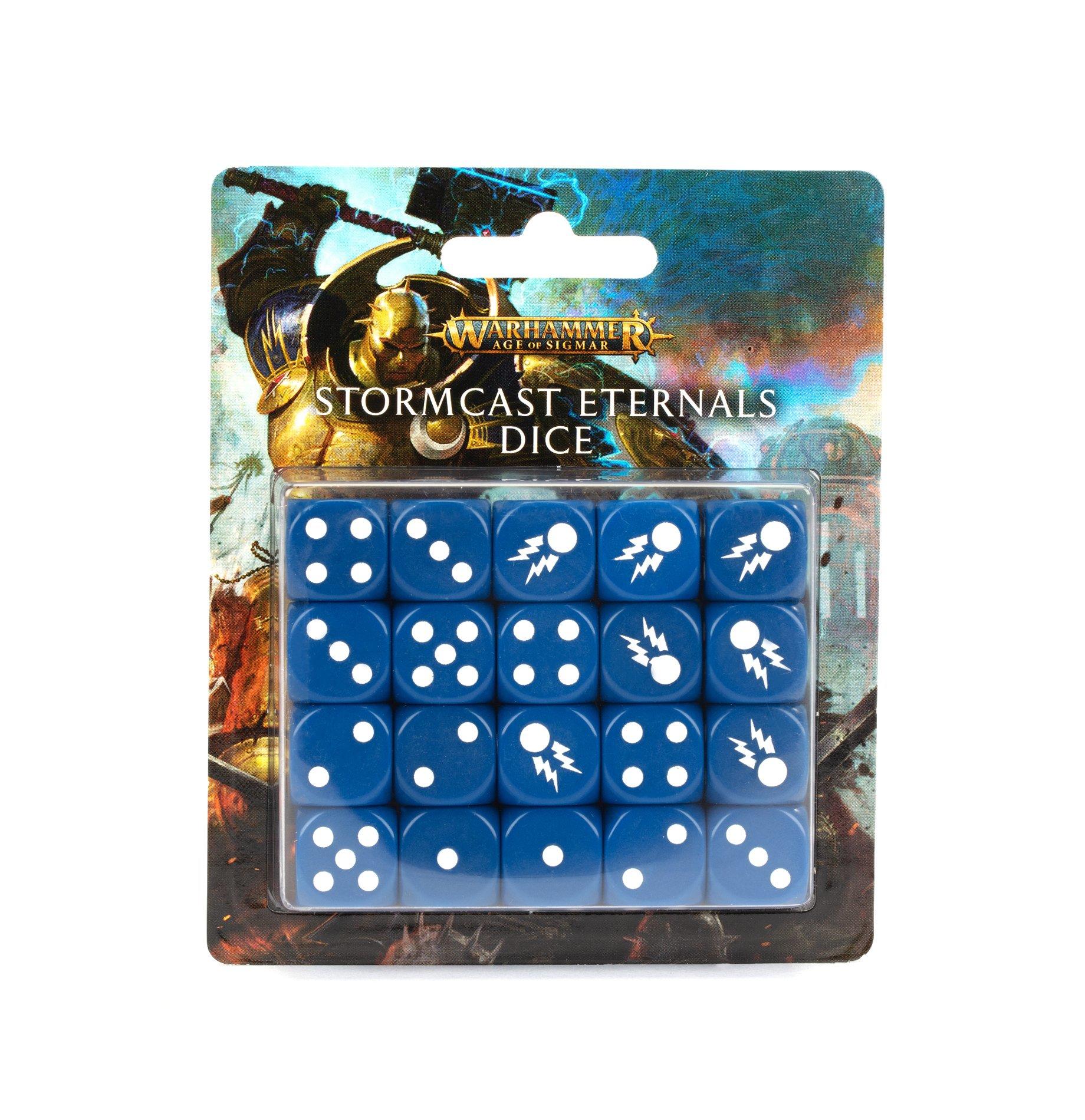 Age of Sigmar: Stormcast Eternals Dice - Gifts for Geeks Leicester