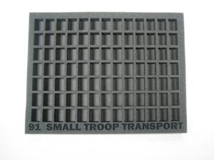 91 SMALL TROOP FOAM TRAY (BF-1) thumbnail