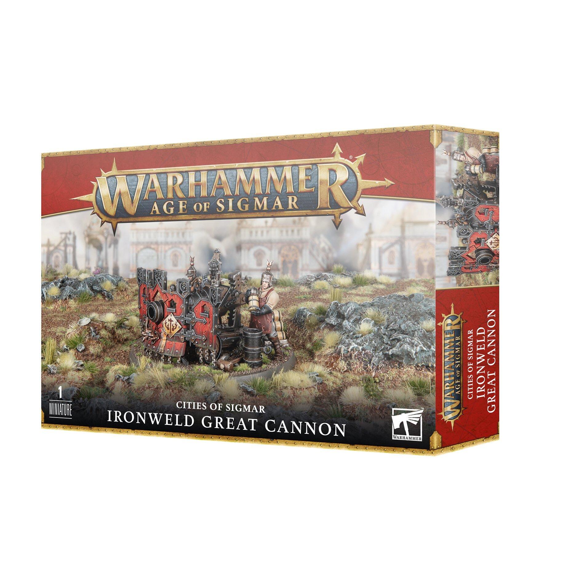 CITIES OF SIGMAR: IRONWELD GREAT CANNON thumbnail