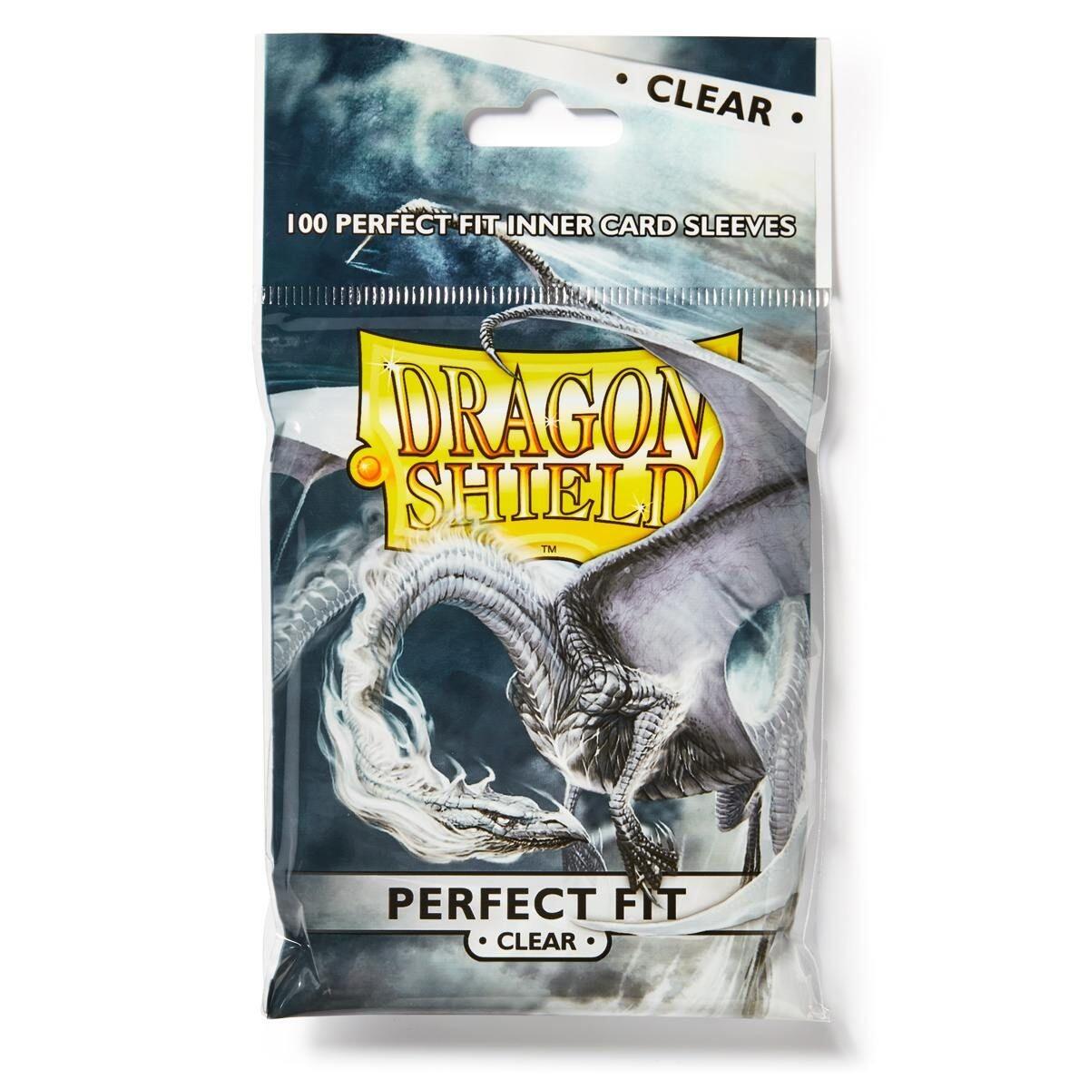 Dragonshield Standard sized perfect fit Sleeves clear 100 thumbnail