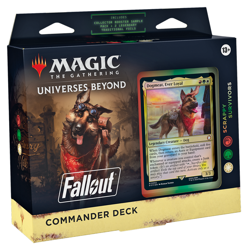 MTG Fallout Commander Deck: Scrappy Survivors - Gifts for Geeks Leicester