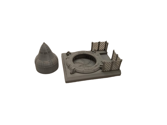 Sci-Fi Launch Pad Terrain Scenery thumbnail