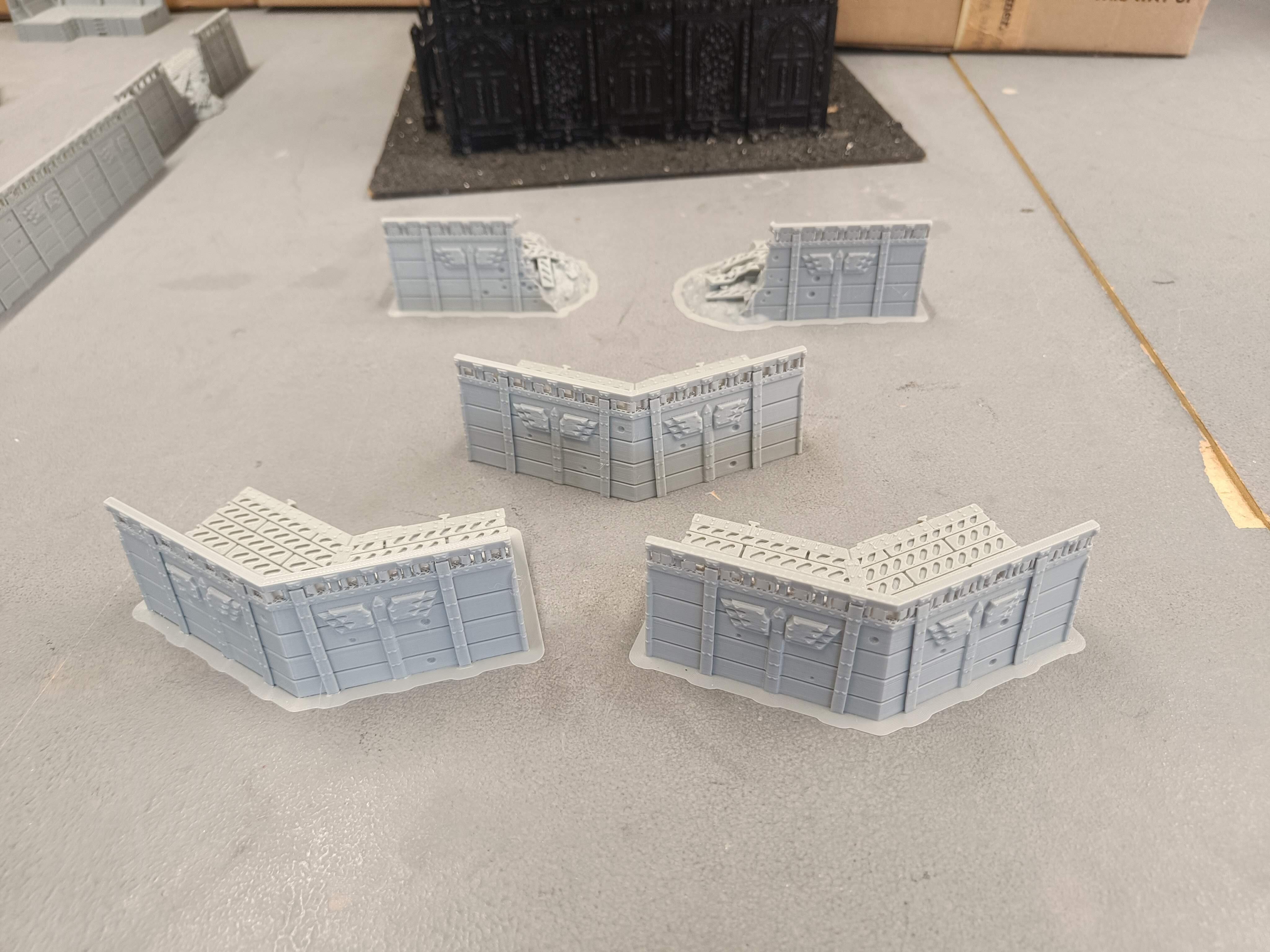 Modular Sci-Fi Barricade / Defence Trenchline - Gifts for Geeks Leicester