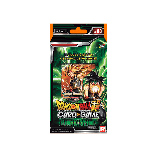 DragonBall Super Card Game - Starter Deck : The Dark Invasion - Gifts for Geeks Leicester