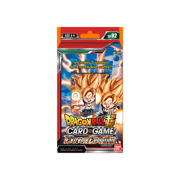 DragonBall Super Card Game - Starter Deck : The Extreme Evolution - Gifts for Geeks Leicester