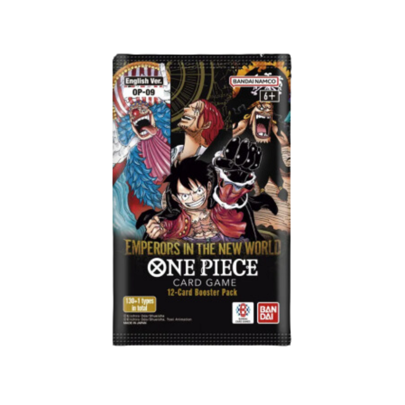 One Piece Card Game - Emperors in the New World Booster Pack (12 Cards) - Gifts for Geeks Leicester