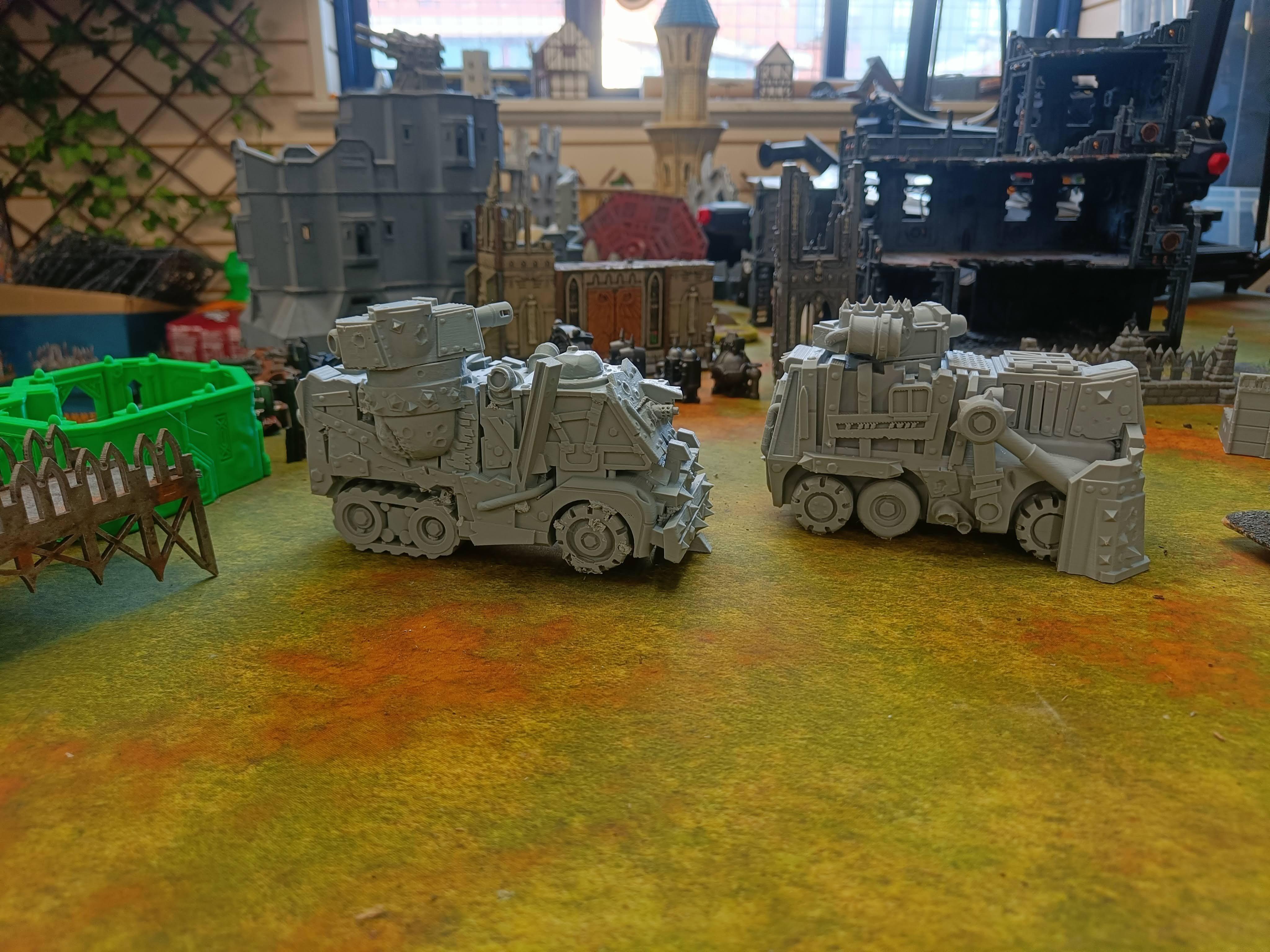 2 x Orc or Dystopian Transport Armoured APC thumbnail