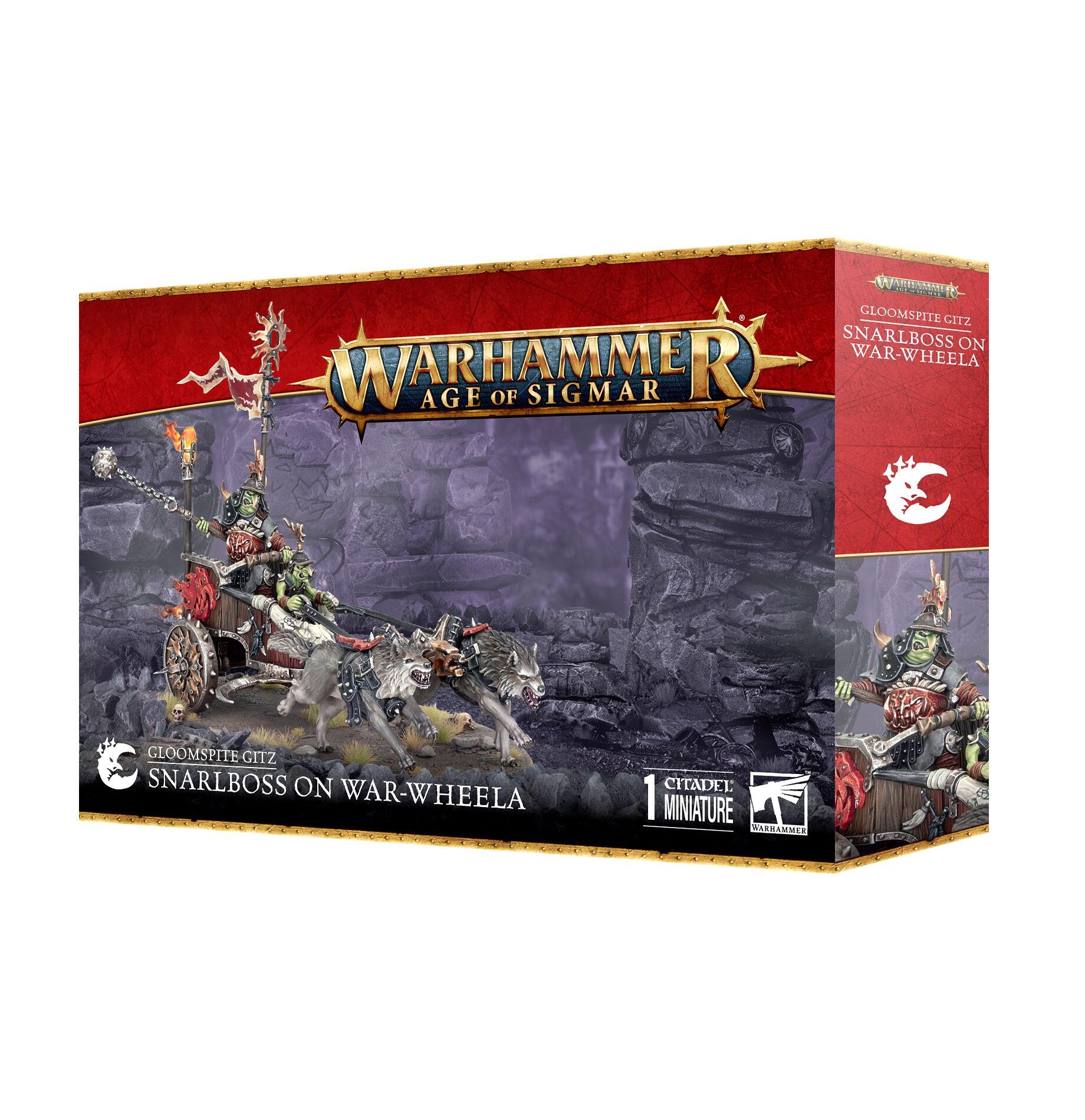 GLOOMSPITE GITZ: SNARLBOSS ON WAR-WHEELA - Gifts for Geeks Leicester