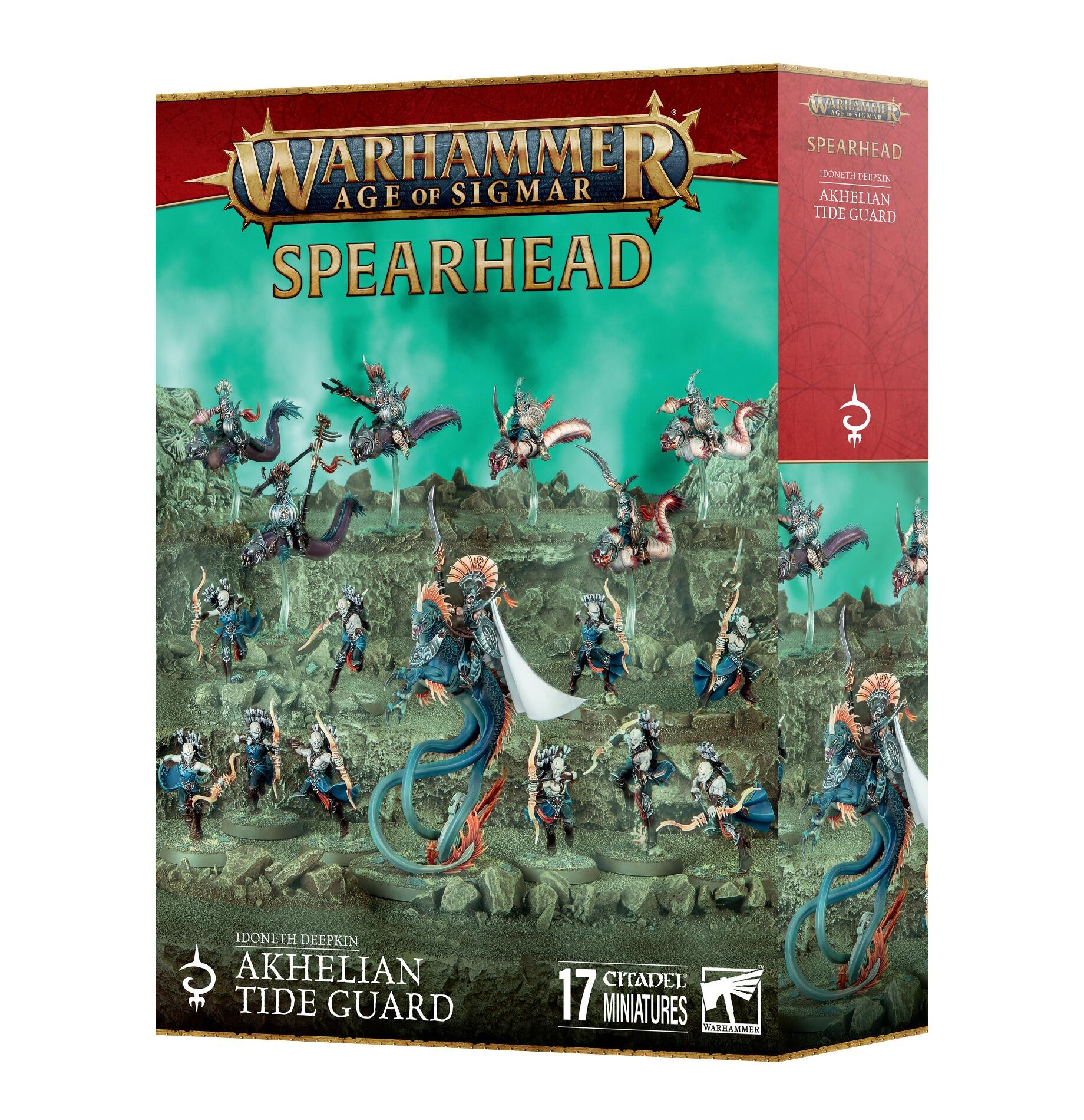 SPEARHEAD: IDONETH DEEPKIN AKHELIAN TIDE GUARD - Gifts for Geeks Leicester