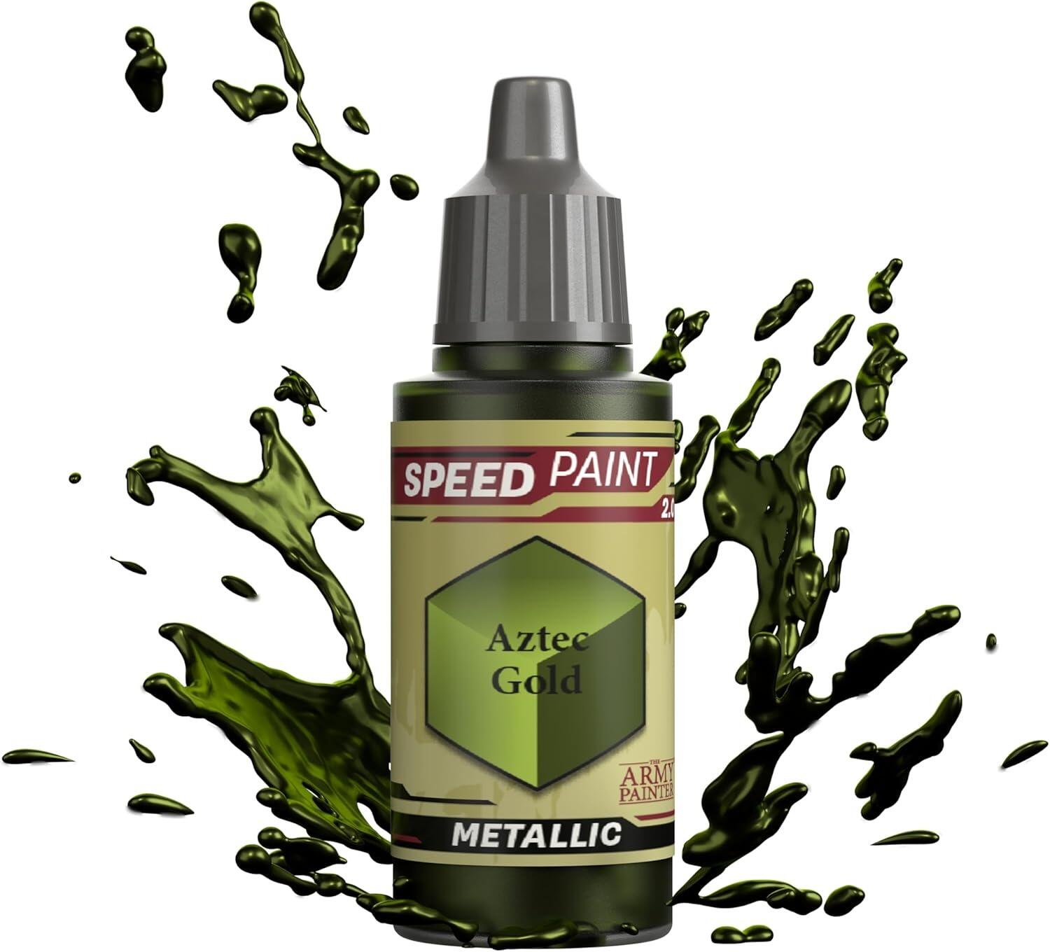 Speedpaint - Aztec Gold 2.0 - Gifts for Geeks Leicester