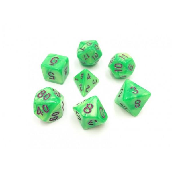 Green Pearl Dice (Purple Font) thumbnail