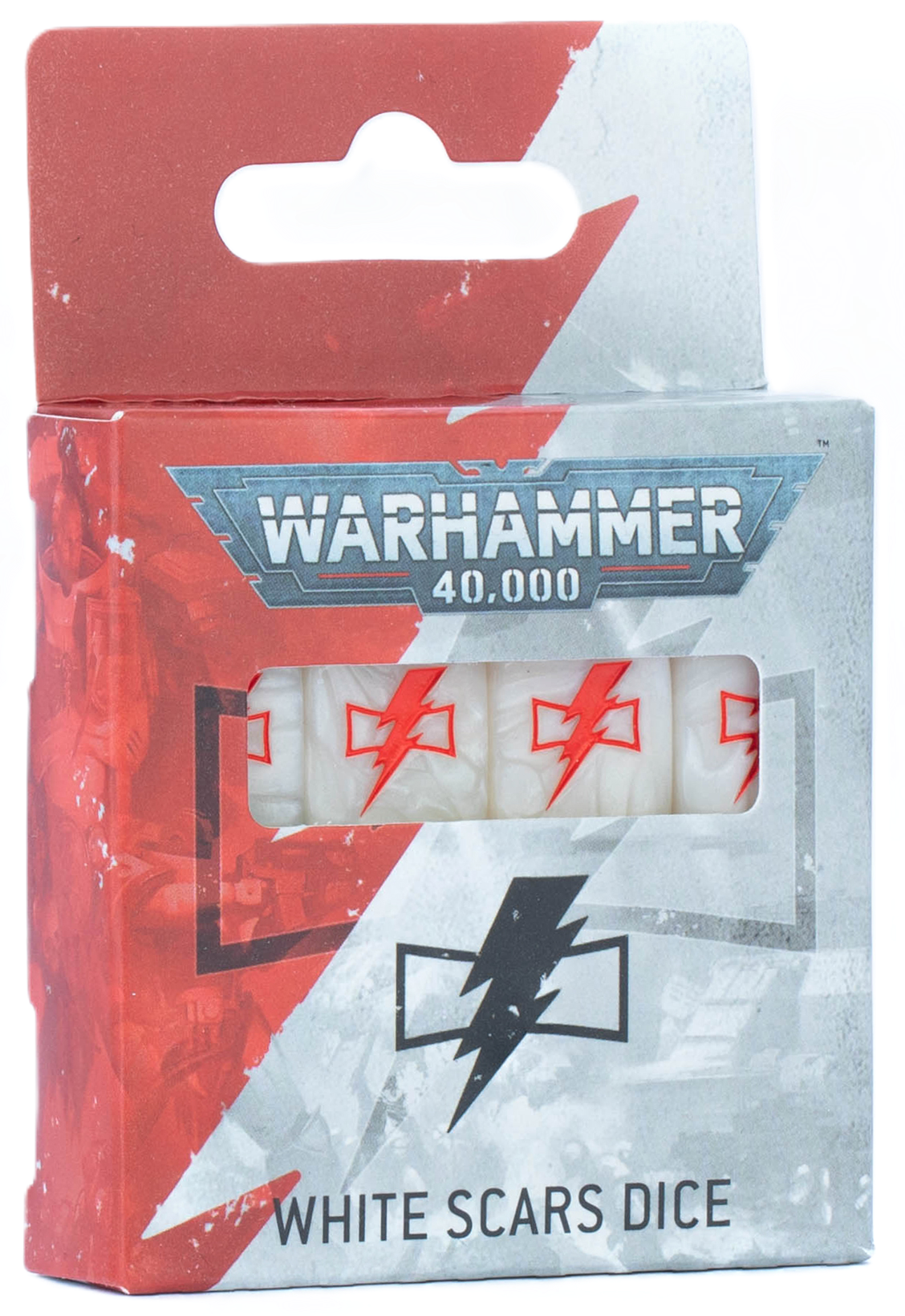 WARHAMMER 40000: WHITE SCARS DICE 2025 - Gifts for Geeks Leicester