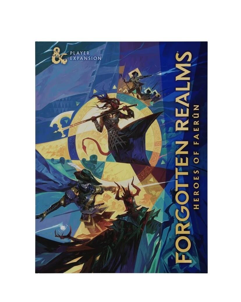 Dungeons & Dragons Alternate Cover: Forgotten Realms Player's Guide - Gifts for Geeks Leicester