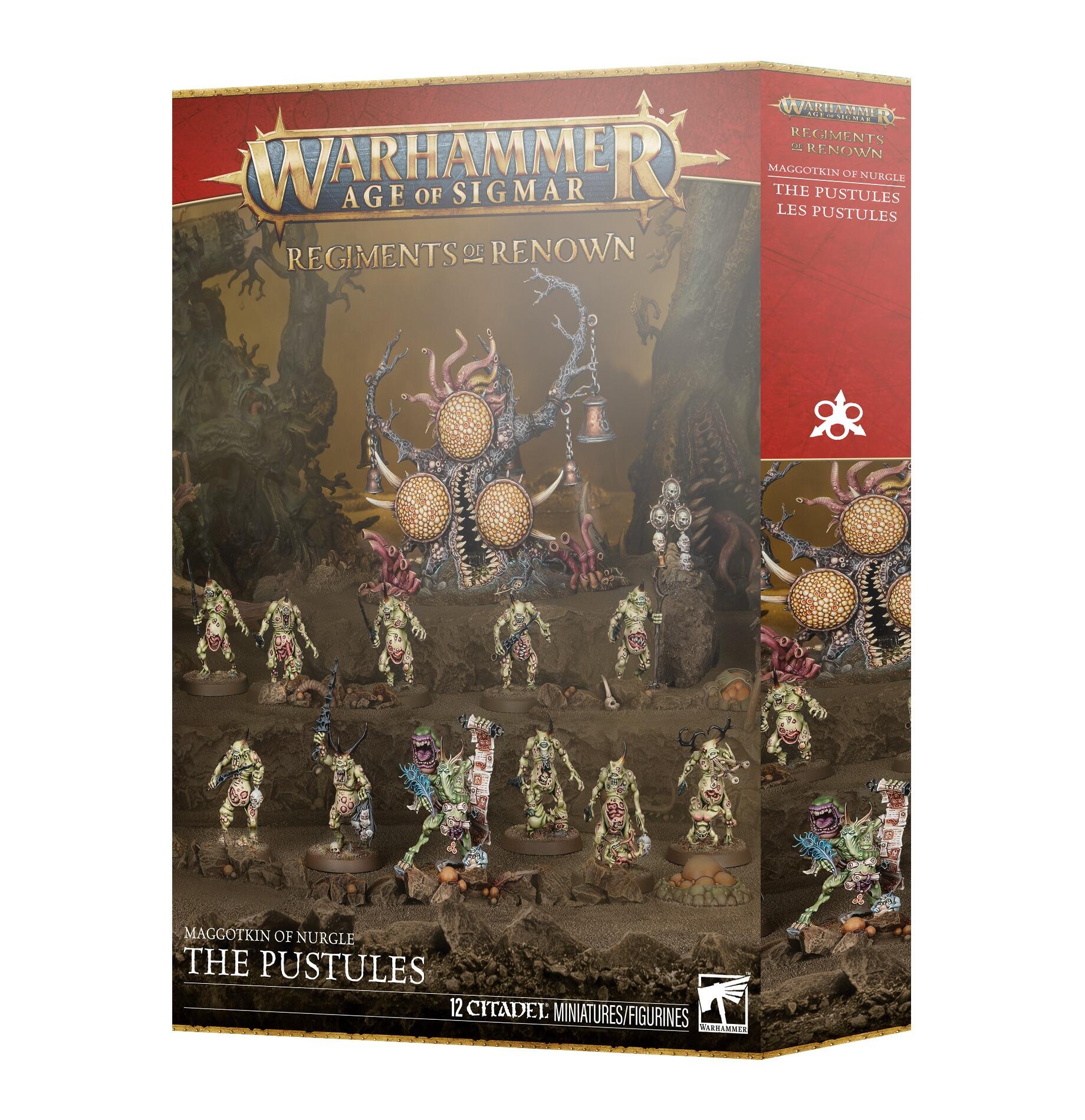 Maggotkin of Nurgle : The Pustules - Gifts for Geeks Leicester