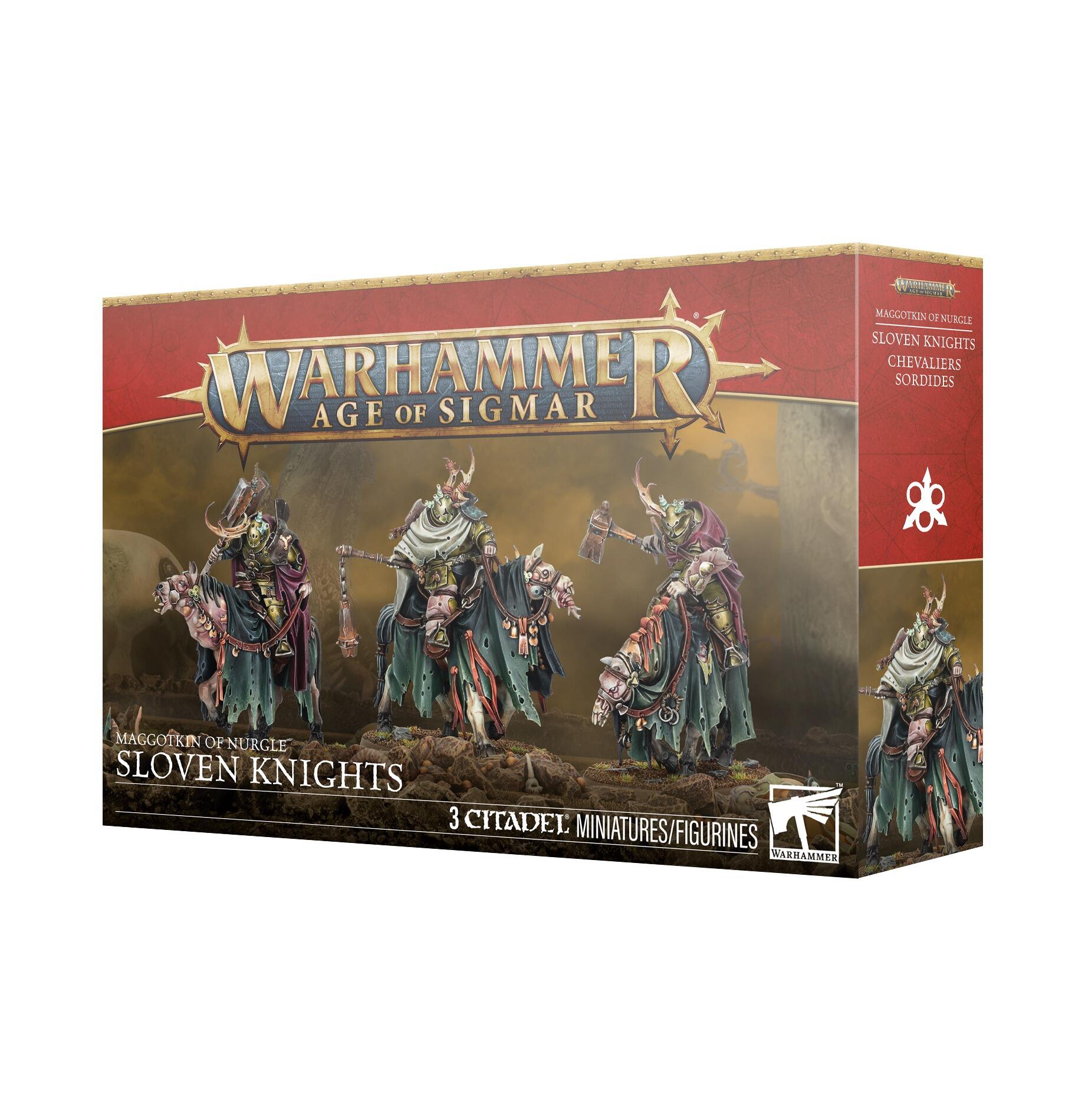Maggotkin of Nurgle :  Sloven Knights - Gifts for Geeks Leicester