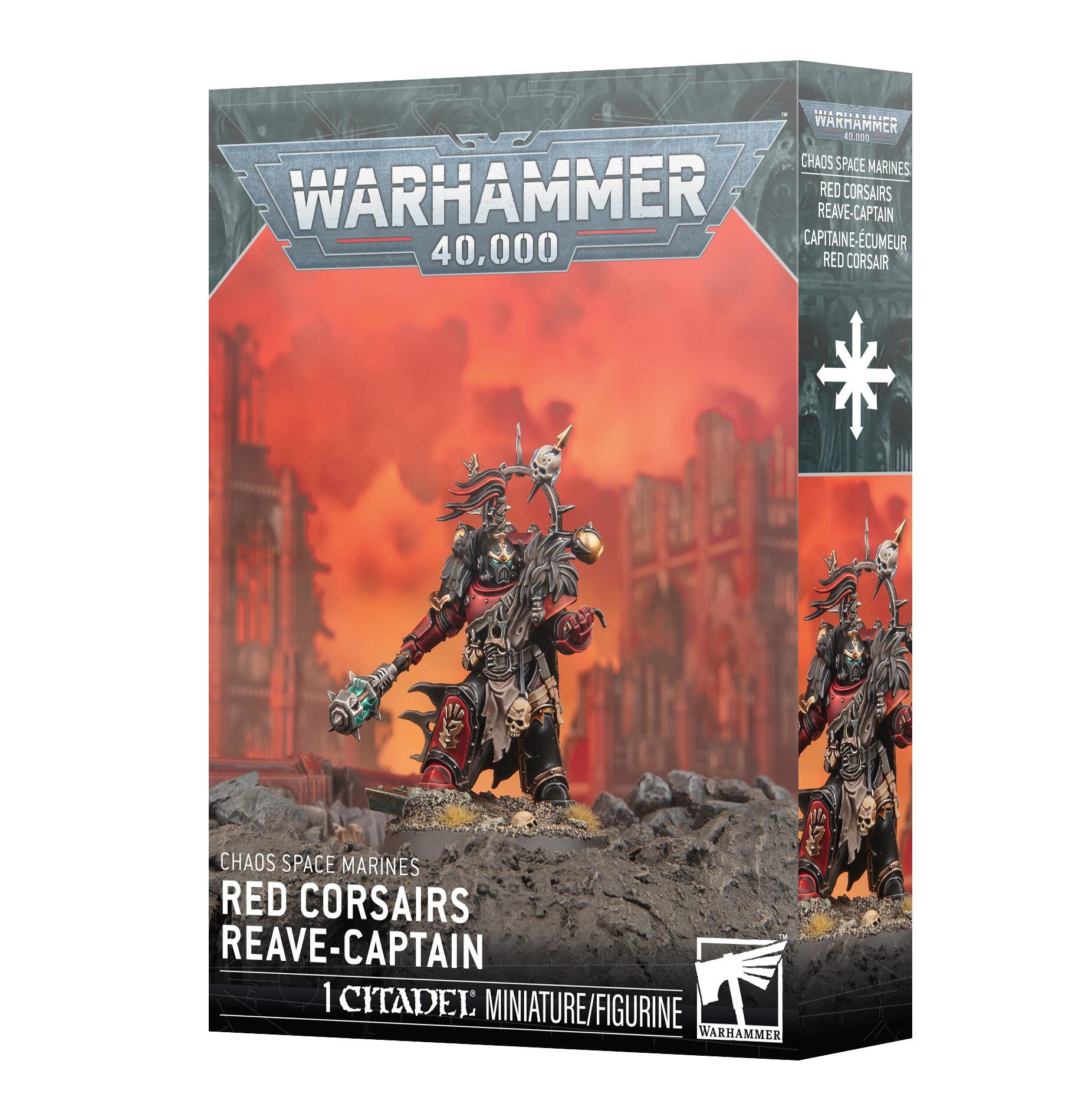 RED CORSAIRS REAVE-CAPTAIN - Gifts for Geeks Leicester