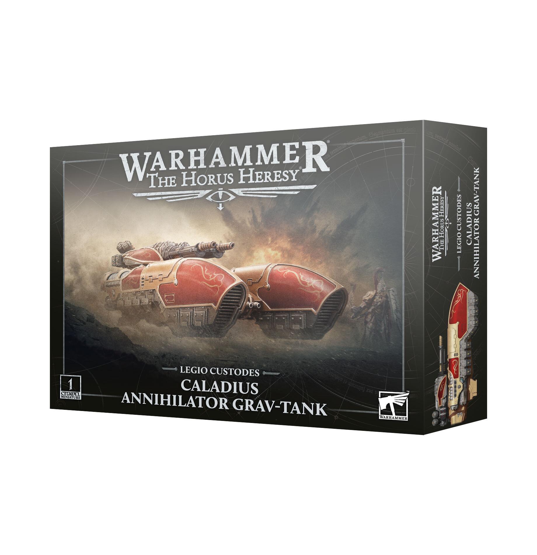LEGIO CUSTODES: CALADIUS GRAV-TANK ANNIHILATOR - Gifts for Geeks Leicester