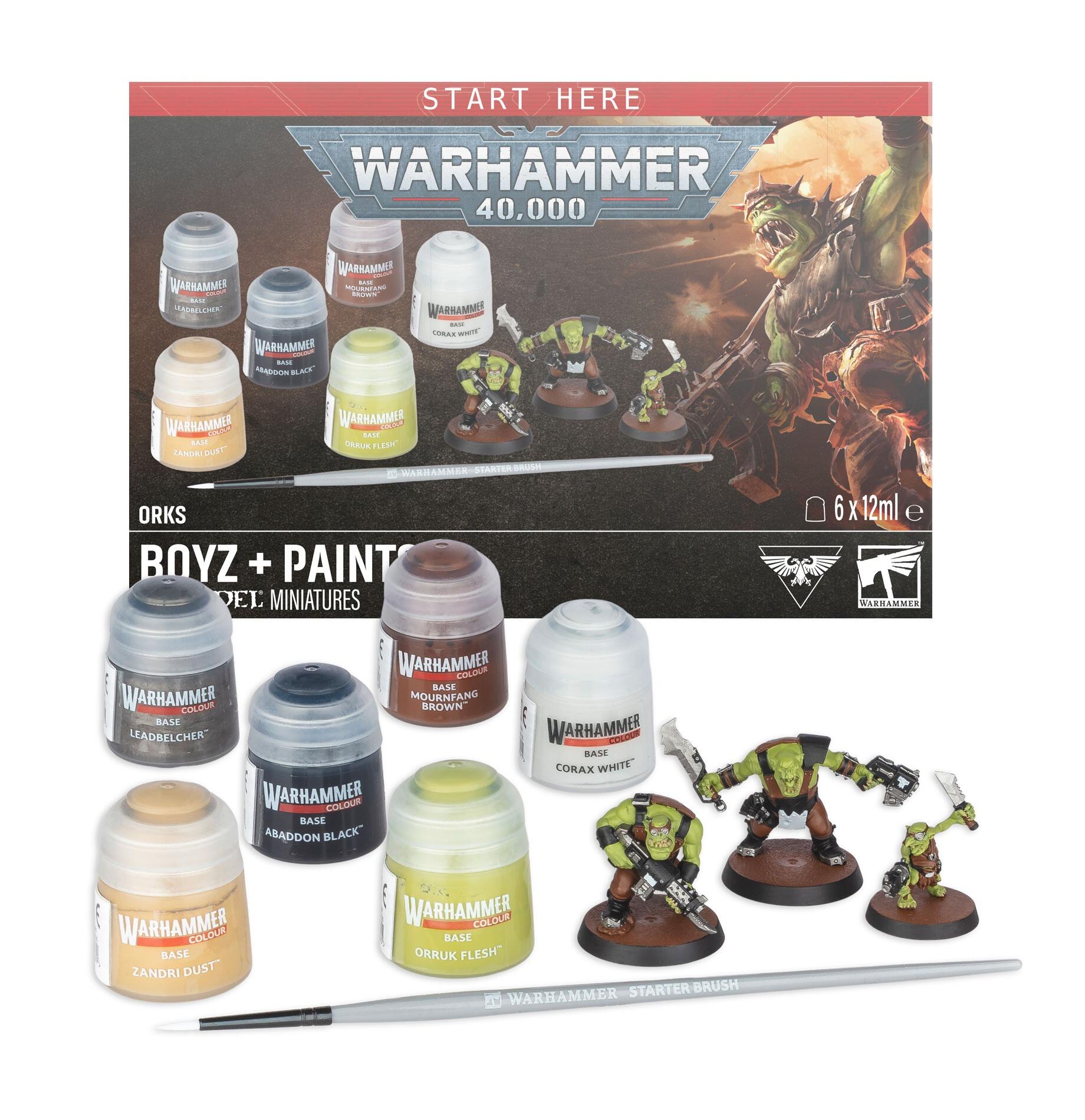 ORKS + PAINTS ENG/SPA/PORT/LATV/ROM 11th Edition - Gifts for Geeks Leicester