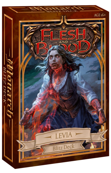 Flesh and Blood Monarch Blitz Deck - Levia - Gifts for Geeks Leicester