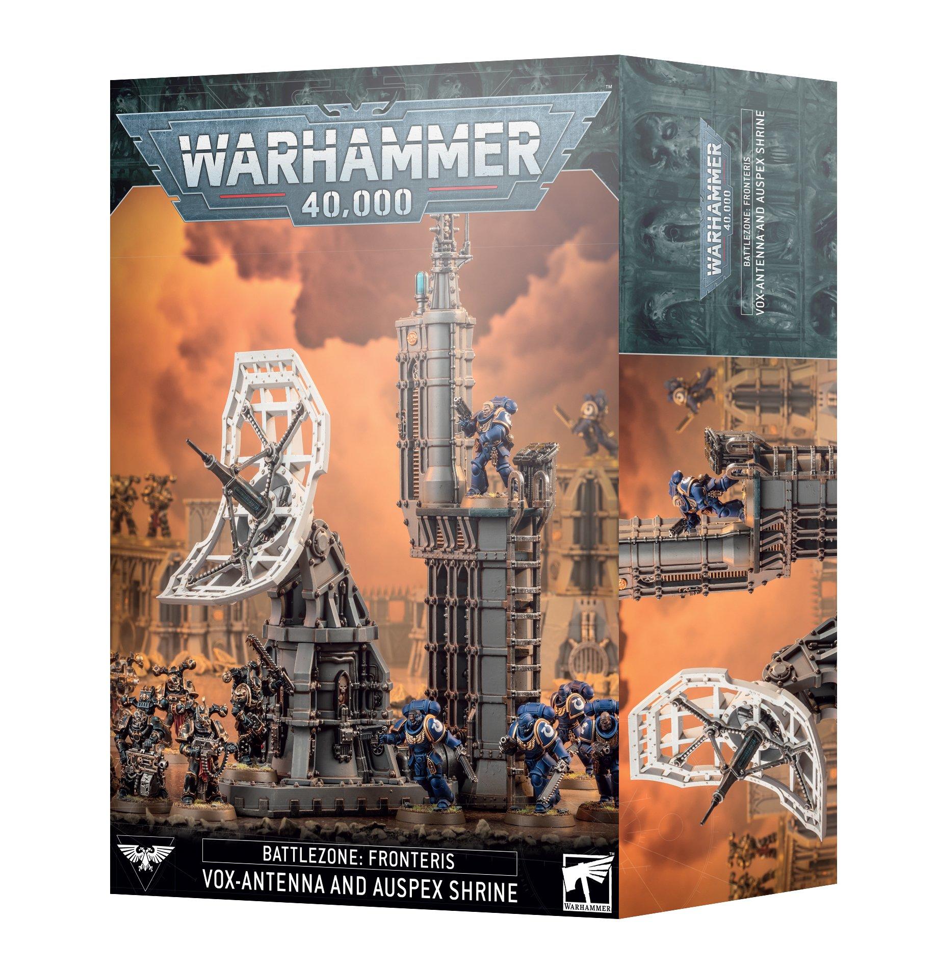 BATTLEZONE FRONTERIS: VOX-ANTENNA / AUSPEX SHRINE - Gifts for Geeks Leicester