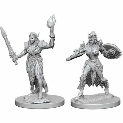 Pathfinder Battles Deep Cuts Unpainted Miniatures (Wave 1) - Elf Female Fighter thumbnail