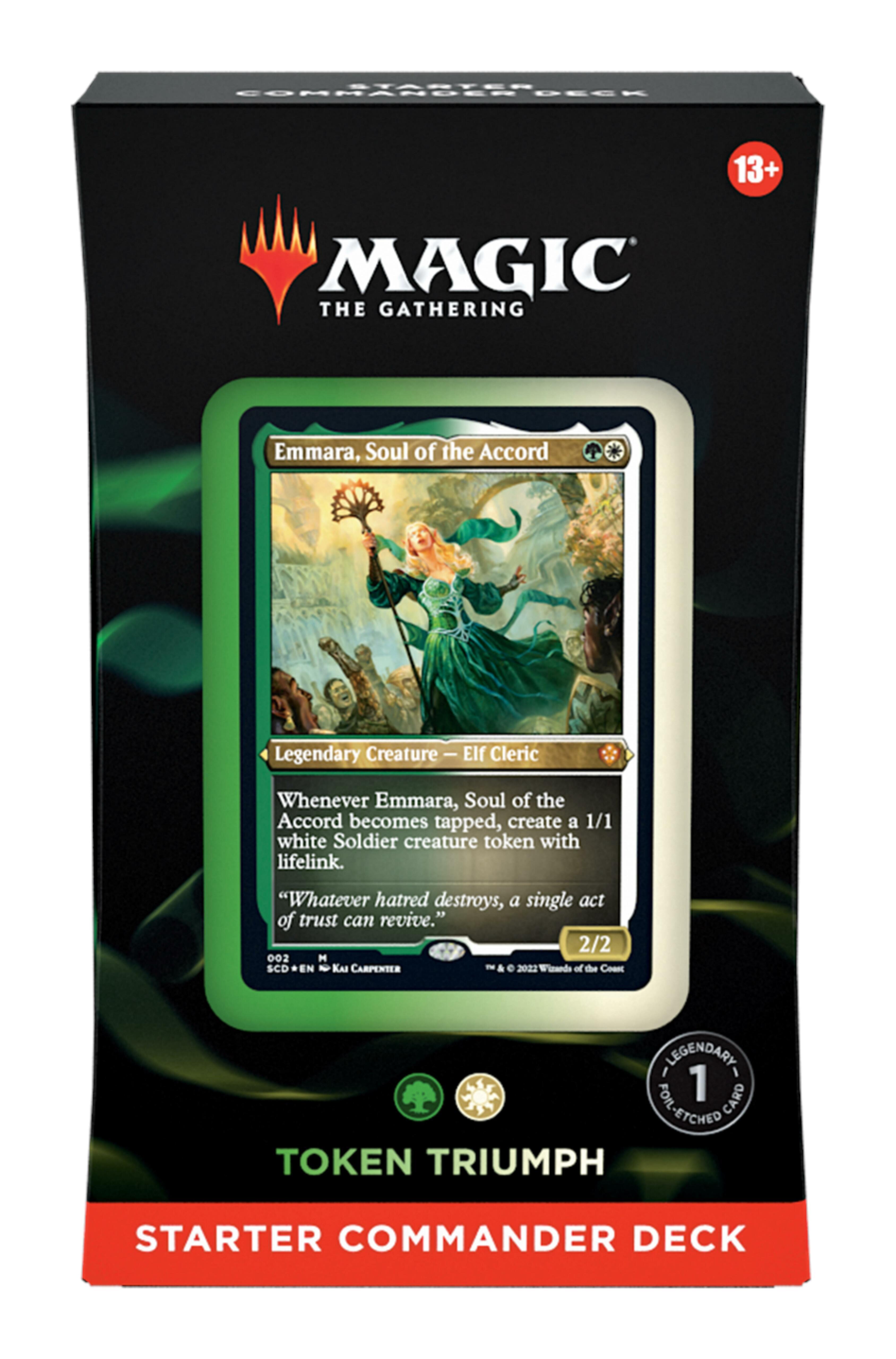 Starter Commander Deck 2022 - Token Triumph - Gifts for Geeks Leicester