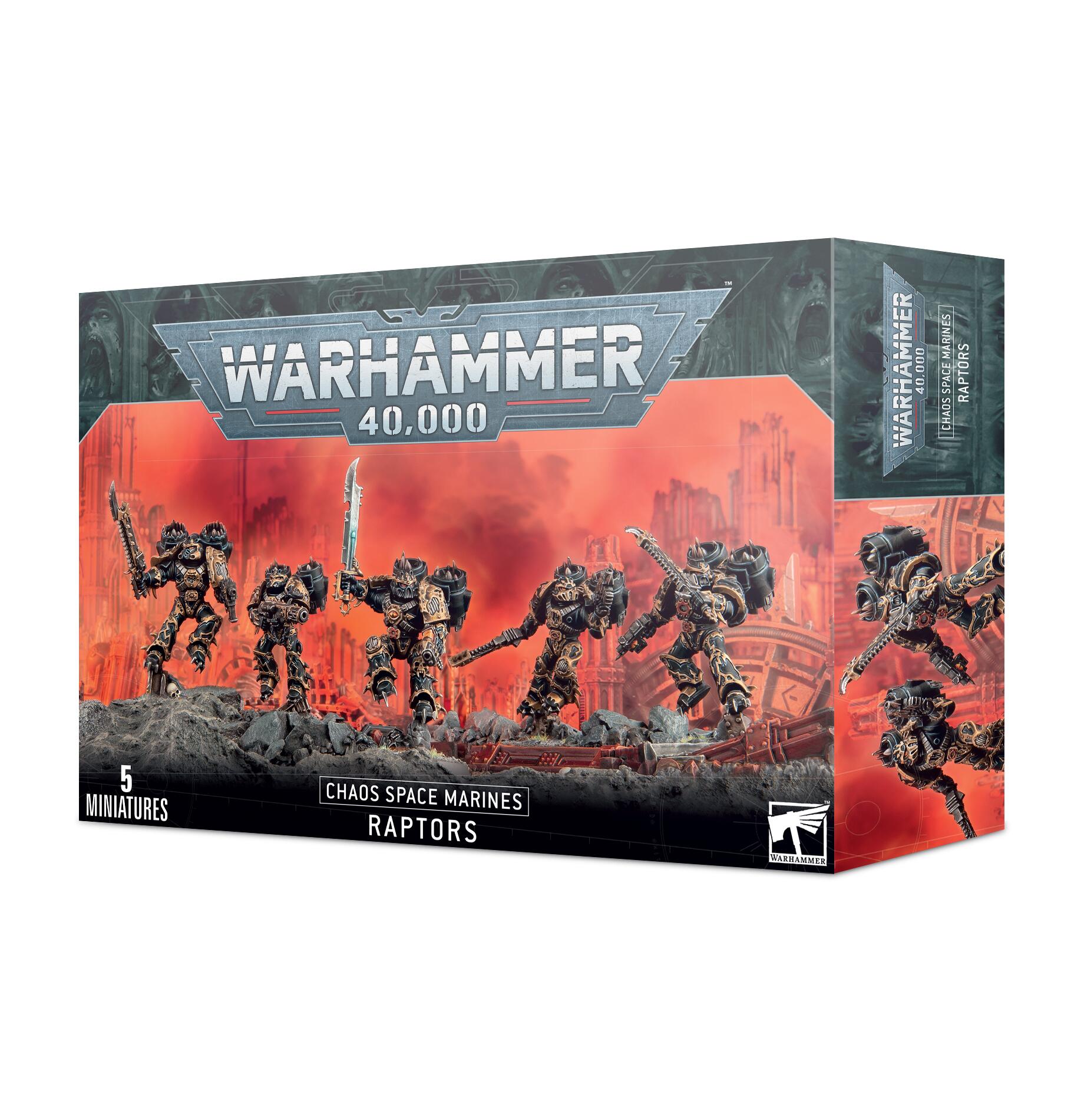 CHAOS SPACE MARINE RAPTORS - Gifts for Geeks Leicester