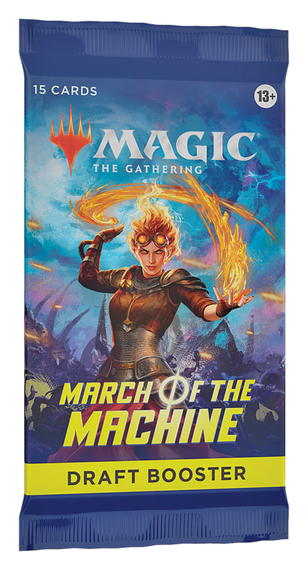 MTG March of the Machine Draft Booster Pack (15 Cards) - Gifts for Geeks Leicester