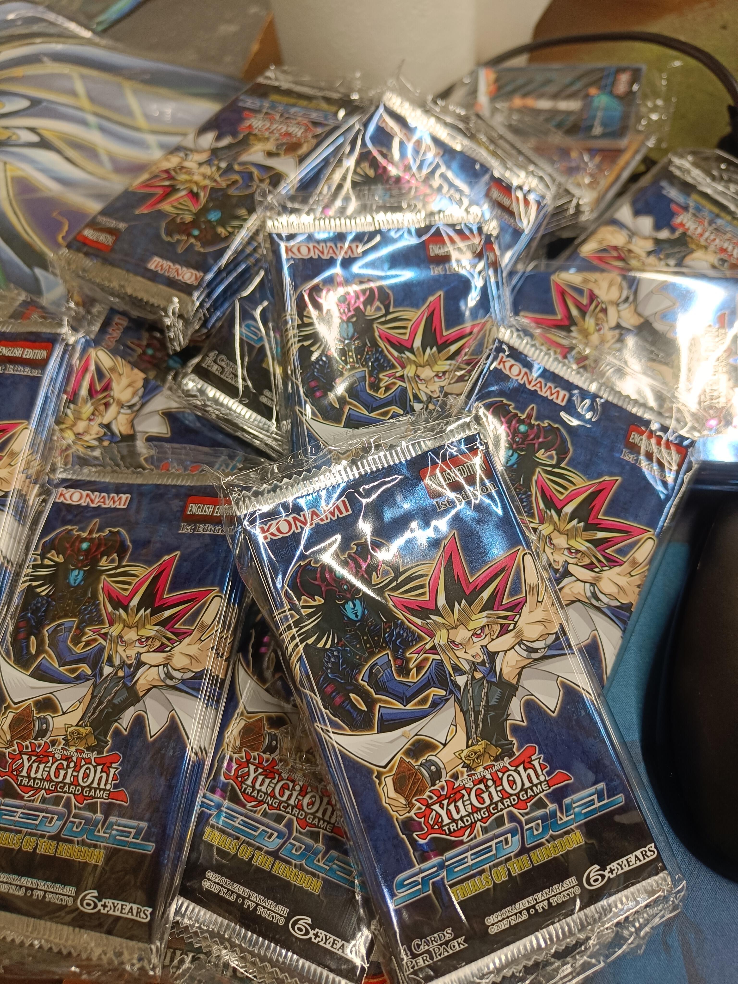 YuGiOh! Speed Duel Trials of the Kingdom Booster Pack -1st Ed - Gifts for Geeks Leicester