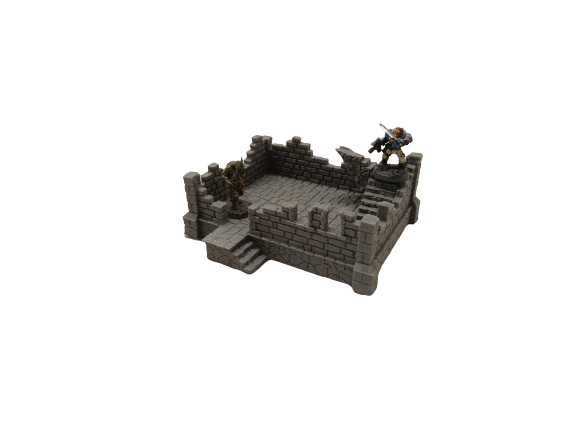 Ulvheim Ruined Brick House 3 Fantasy/Medieval Scenery - Gifts for Geeks Leicester