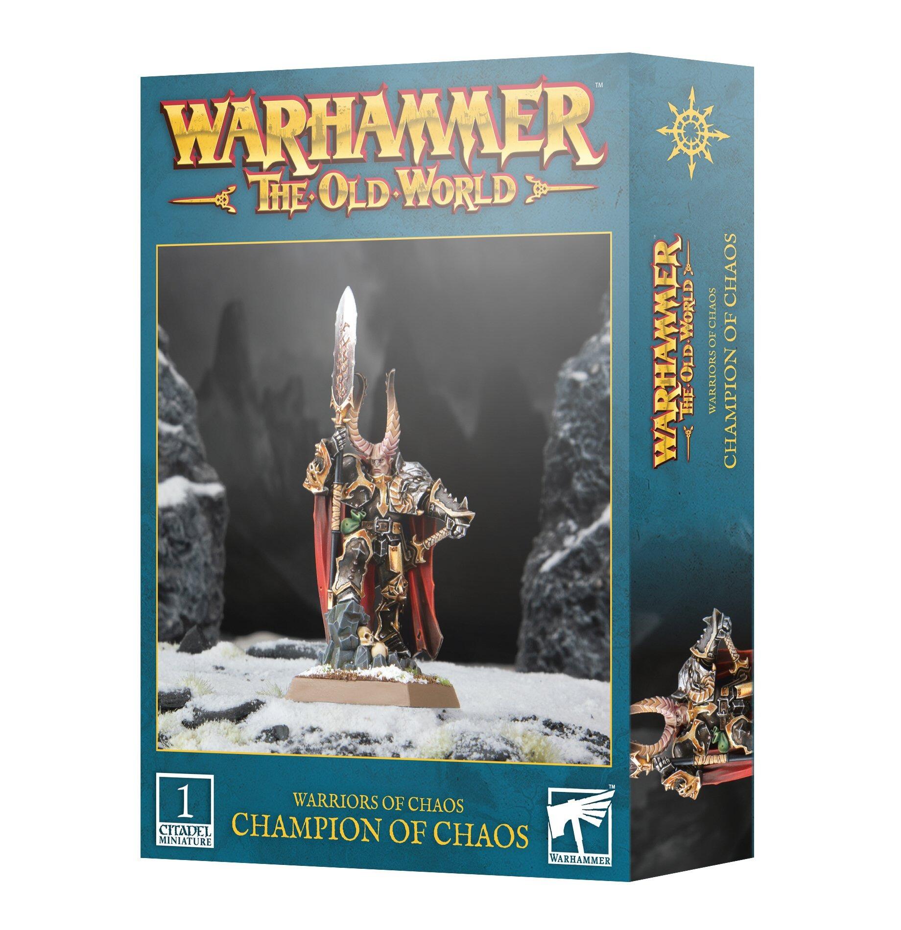 WARRIORS OF CHAOS: CHAMPION OF CHAOS - Gifts for Geeks Leicester