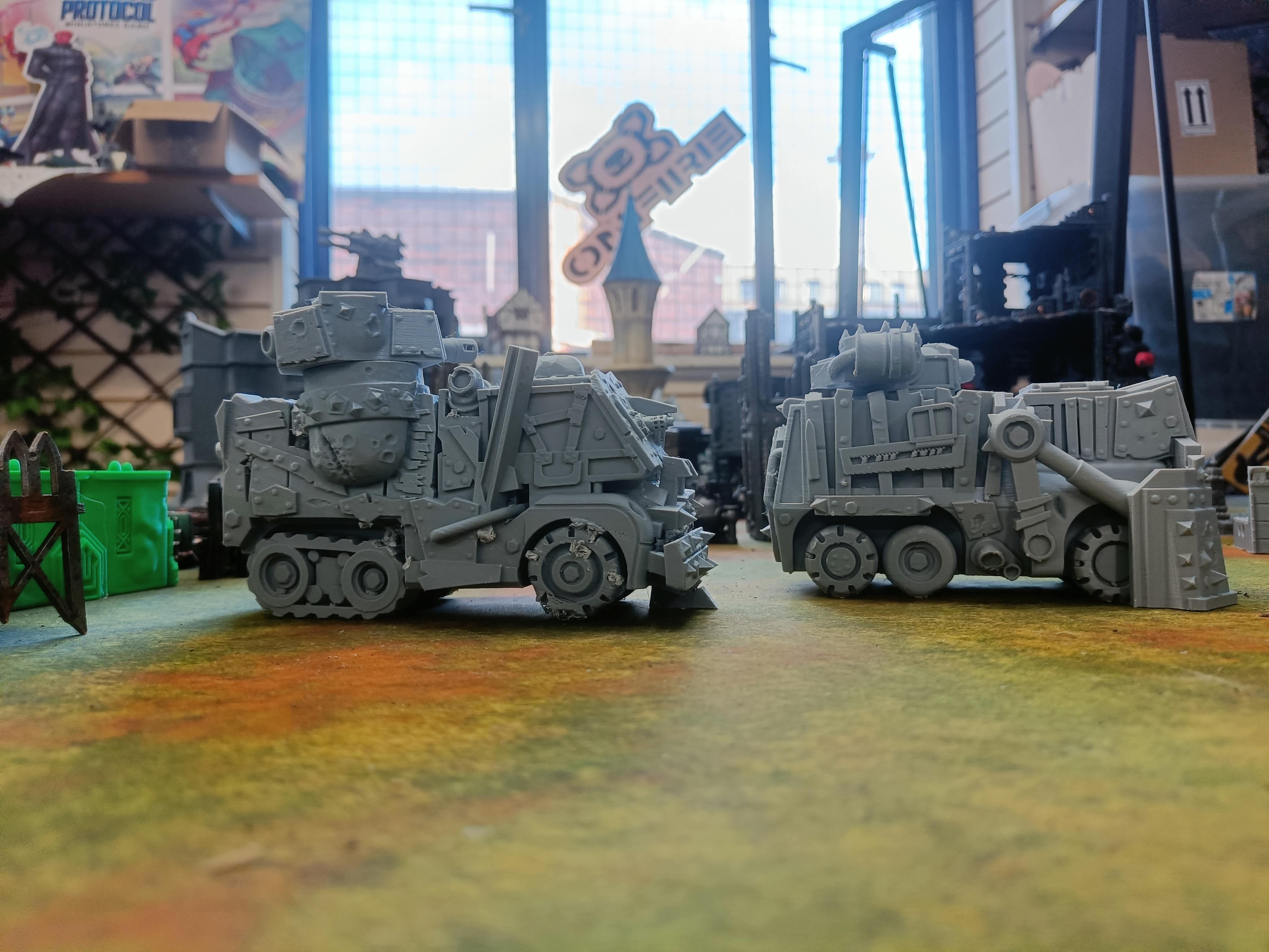 2 x Orc or Dystopian Transport Armoured APC thumbnail