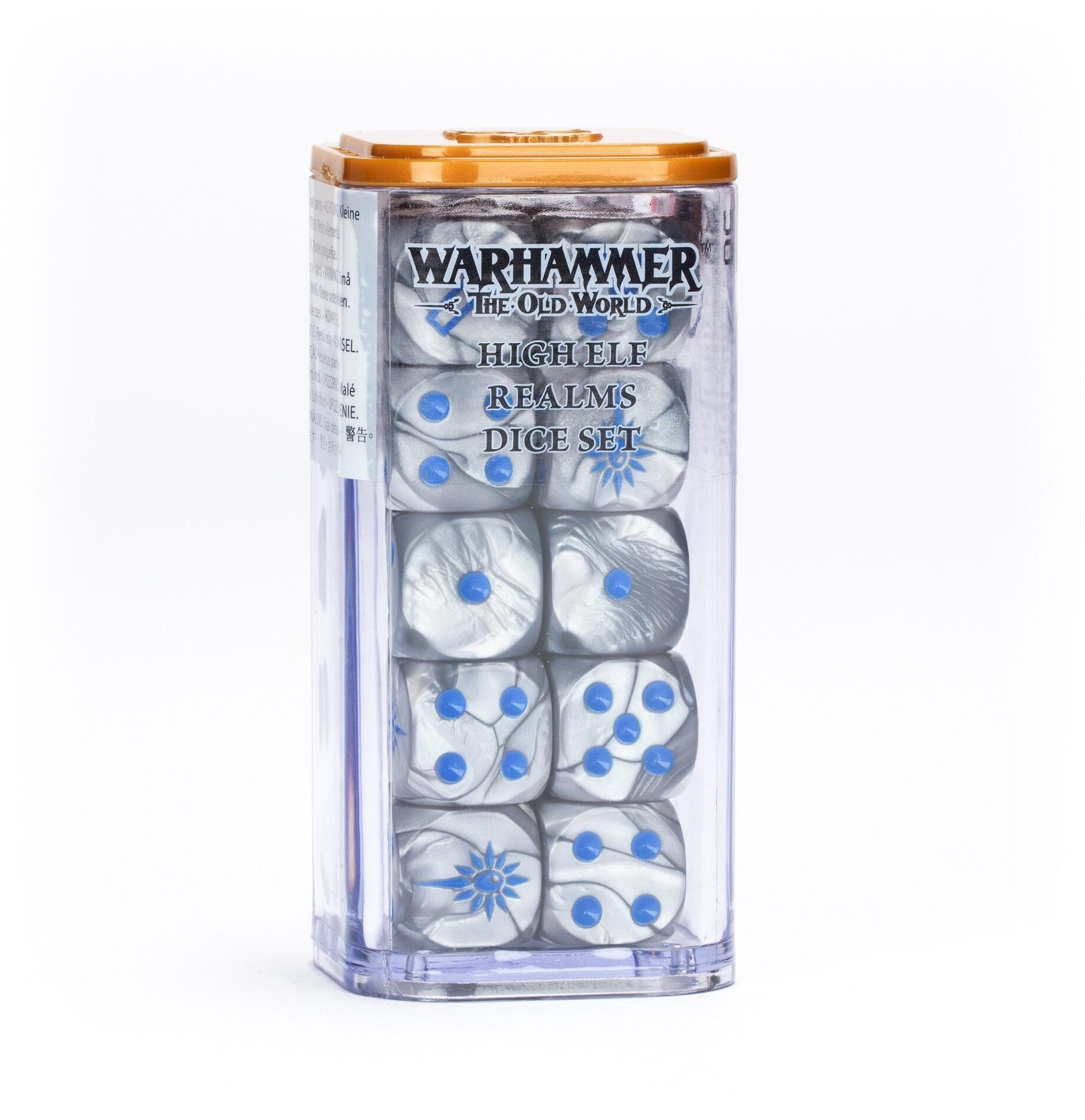 THE OLD WORLD: HIGH ELF REALMS DICE - Gifts for Geeks Leicester