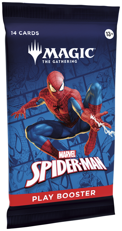 Magic the Gathering: Marvel's Spider-Man - Play Booster PACK (14 Cards) - Gifts for Geeks Leicester