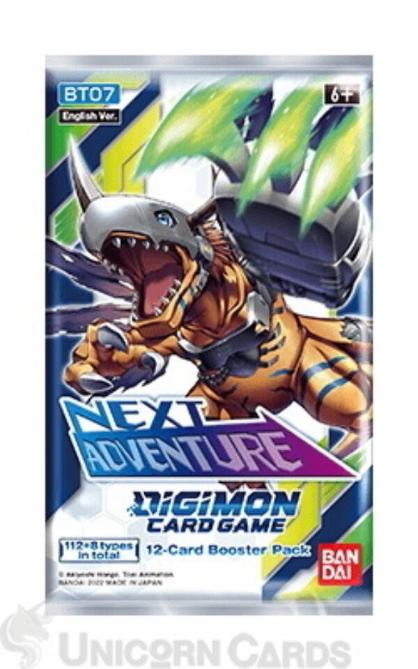 Digimon Card Game - Next Adventure Booster Display Box BT07 - Gifts for Geeks Leicester