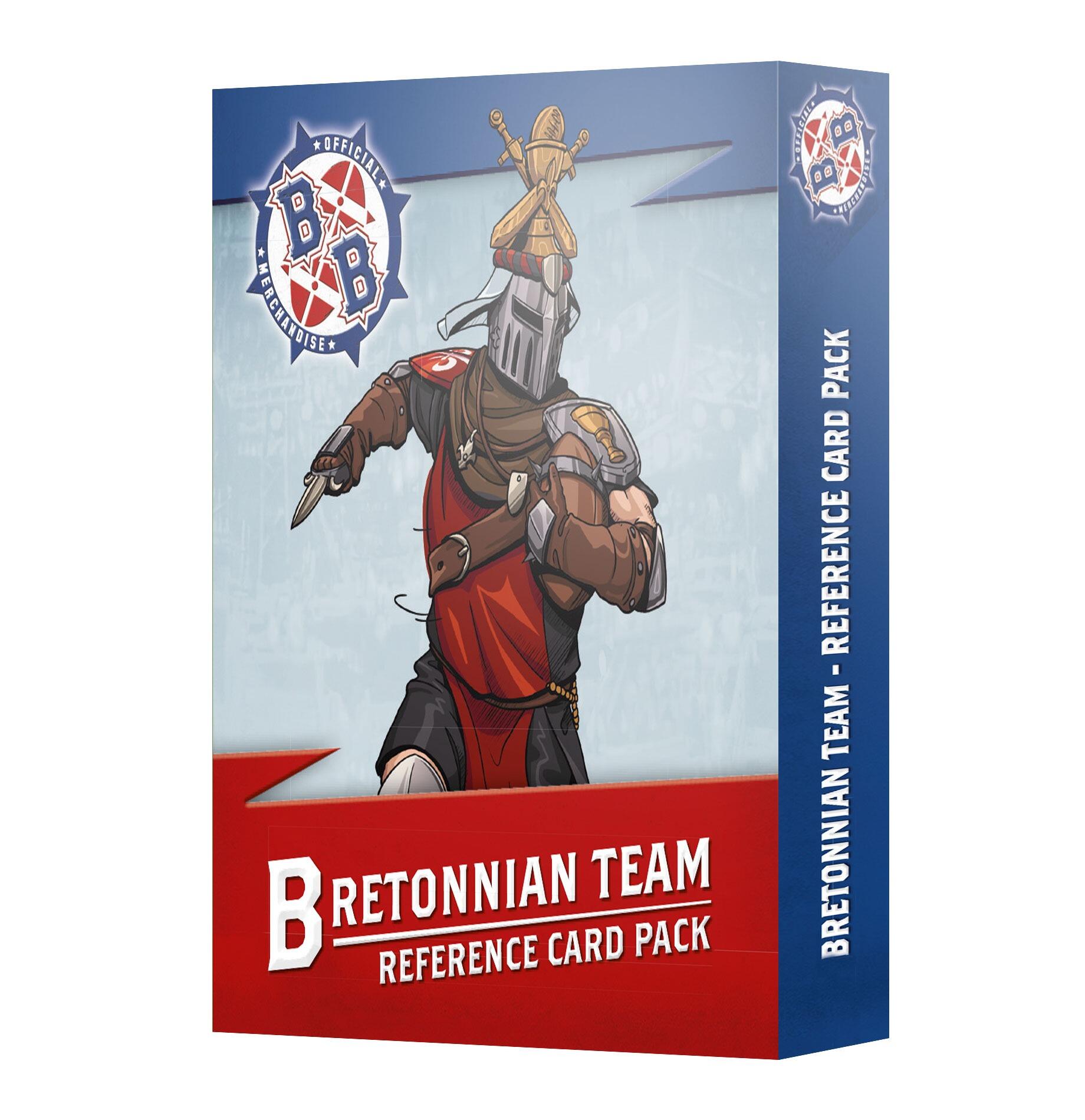 BLOOD BOWL: BRETONNIAN TEAM CARD PACK 2025 - Gifts for Geeks Leicester