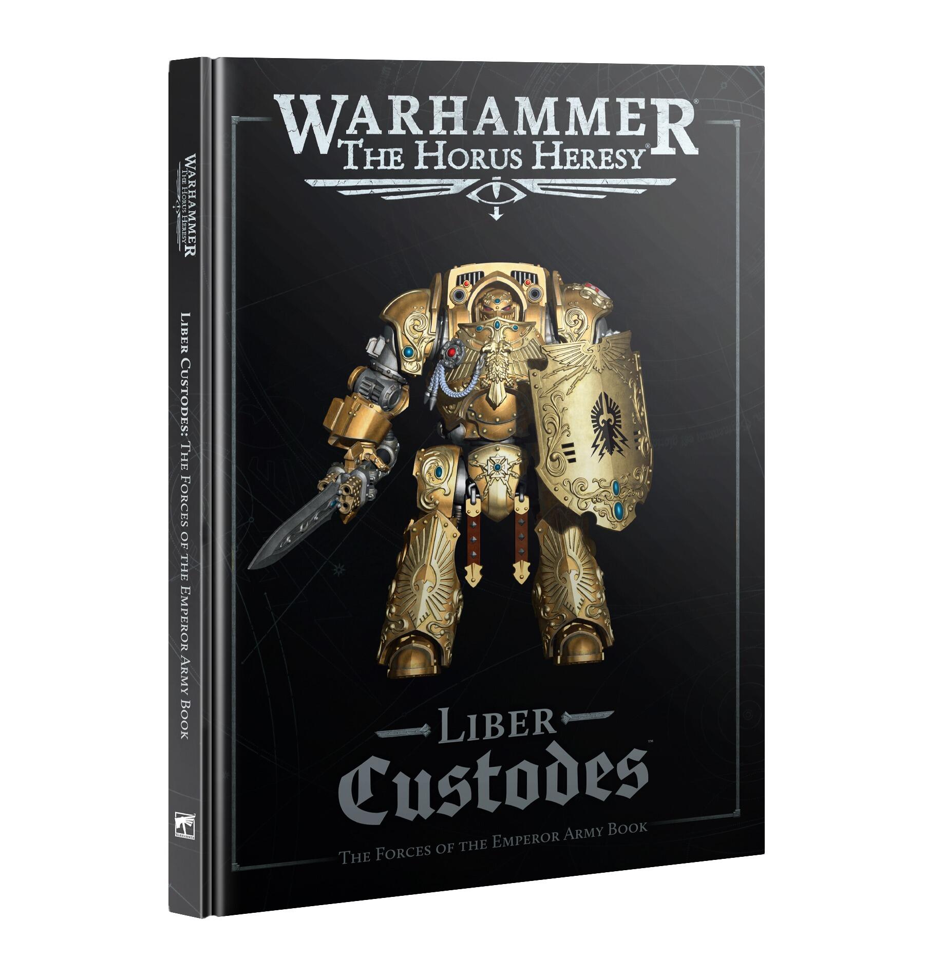 HORUS HERESY: LIBER CUSTODES (ENGLISH) - Gifts for Geeks Leicester