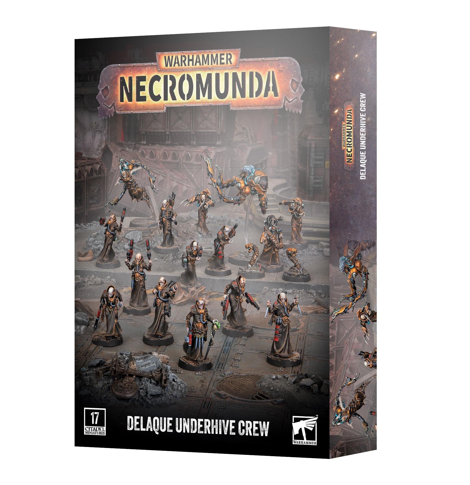 NECROMUNDA: DELAQUE UNDERHIVE CREW 2026 - Gifts for Geeks Leicester
