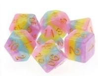 LIGHT RAINBOW GRADIENTS DICE SET thumbnail