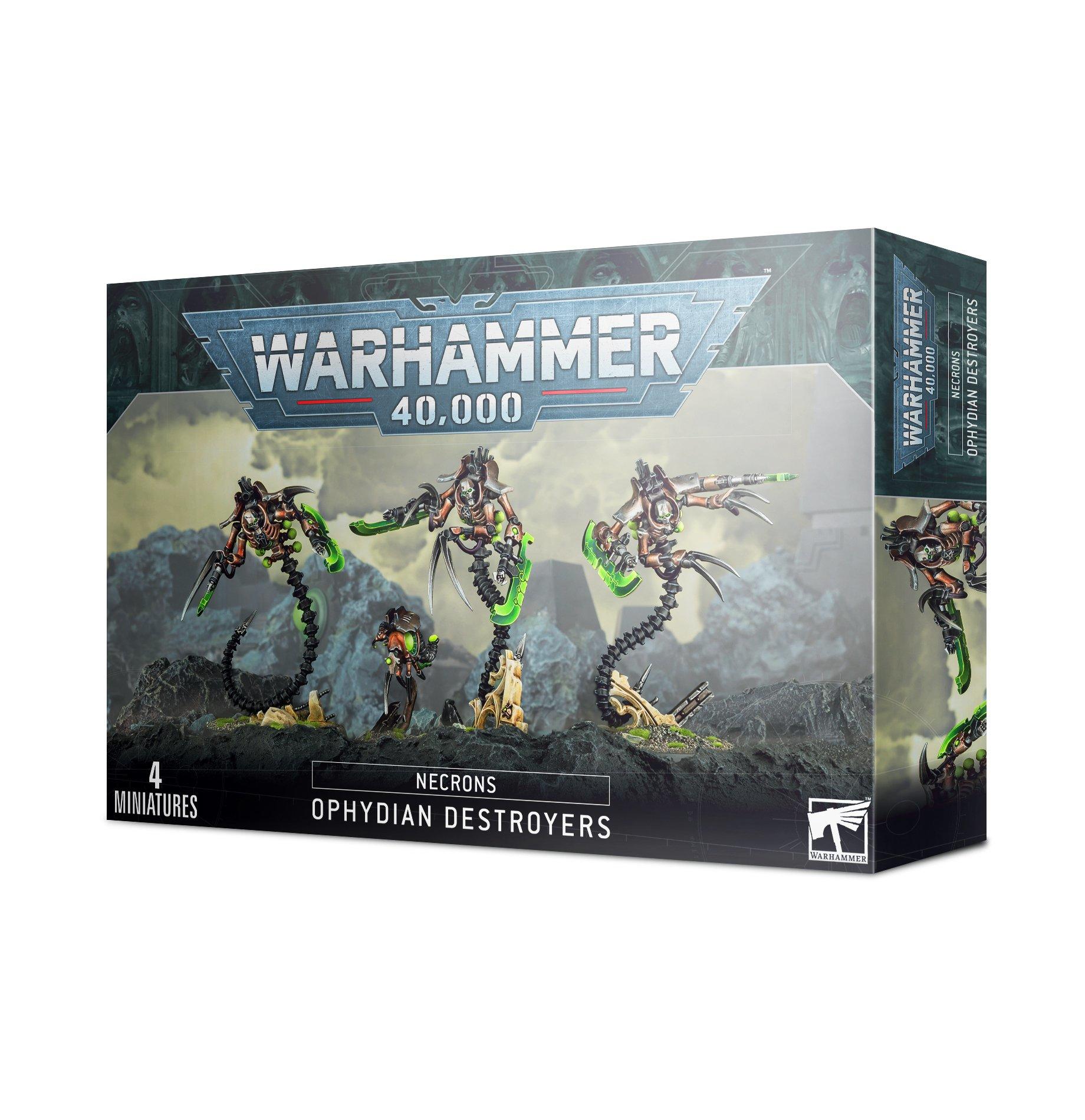 Necrons Ophydian Destroyers - Gifts for Geeks Leicester
