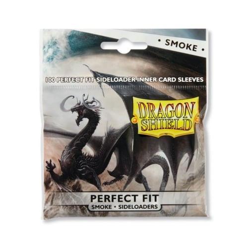 Dragonshield Standard sized perfect fit side loader Sleeves smoke 100 - Gifts for Geeks Leicester